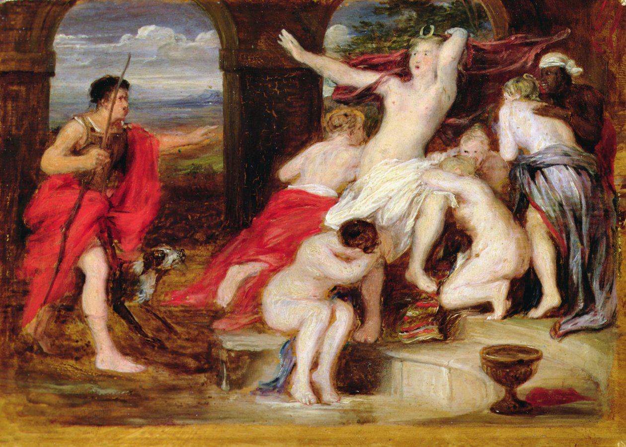 Diana és Actaeon alkotó: David Wilkie