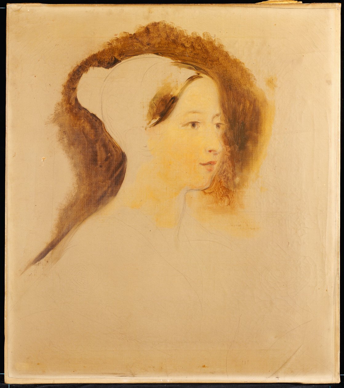 Viktória királynő portréja alkotó: David Wilkie