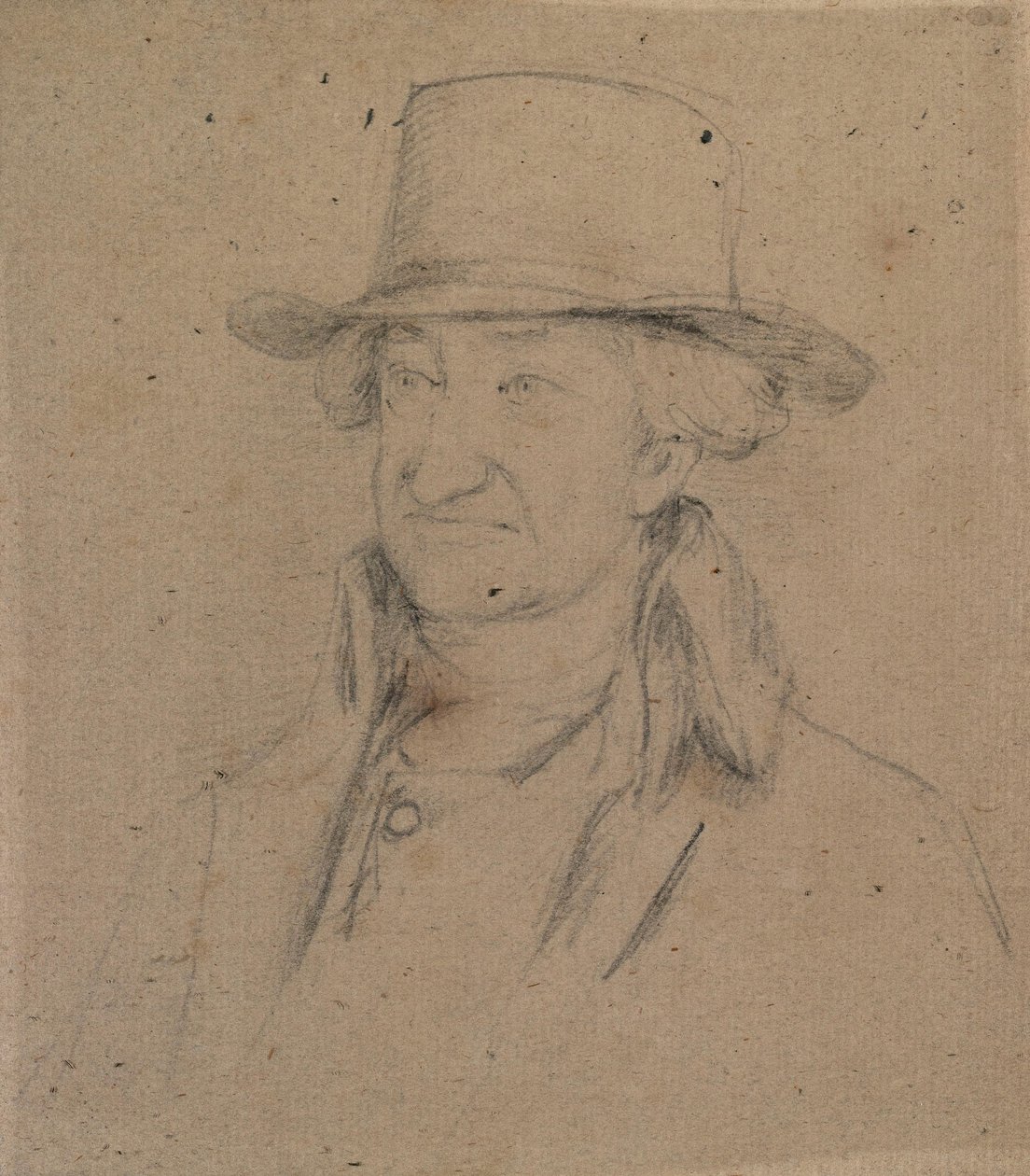Kalapos úr portréja alkotó: David Wilkie
