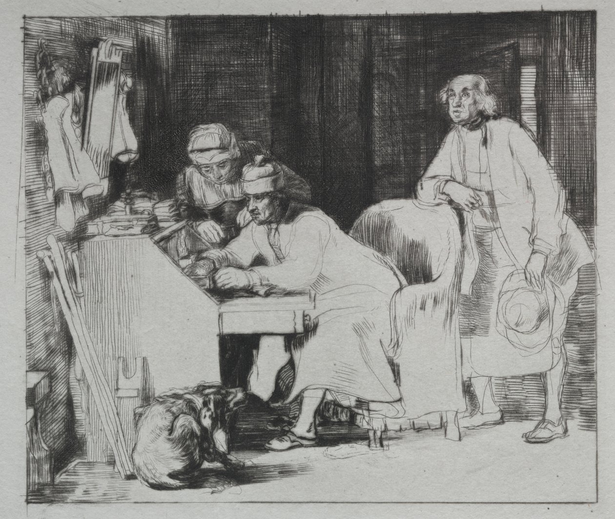 Az elveszett nyugta alkotó: David Wilkie