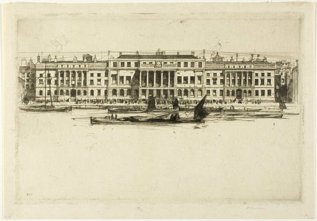 Custom House, első lemez a londoni készletből alkotó: David Young Cameron