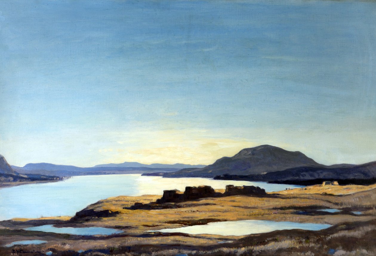 Loch Naver, Sutherlandshire alkotó: David Young Cameron
