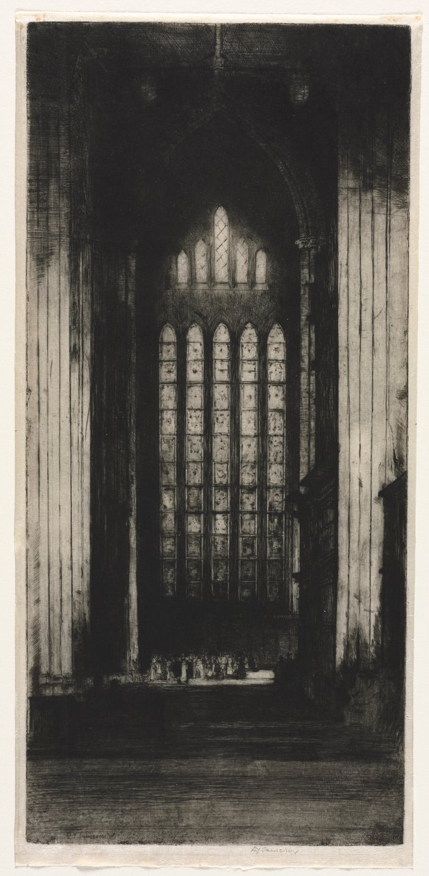 The Five Sisters, York Minster alkotó: David Young Cameron