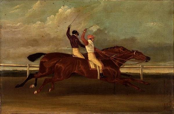 „Actaeon beating Memnon”, a Great Subscription Purse-ban Yorkban, 1826. augusztus alkotó: David of York Dalby