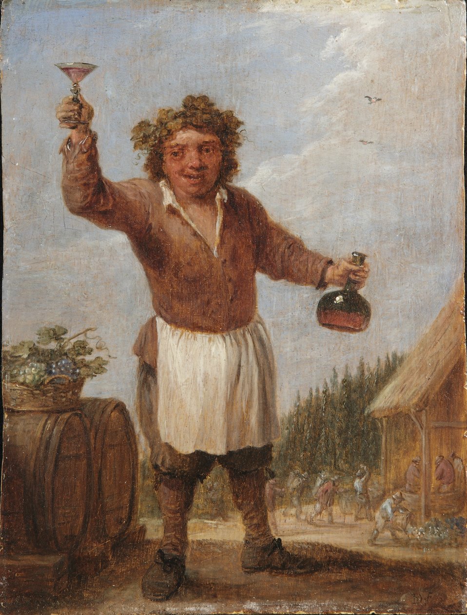 A négy évszak allegóriája: Ősz alkotó: David Teniers the Younger