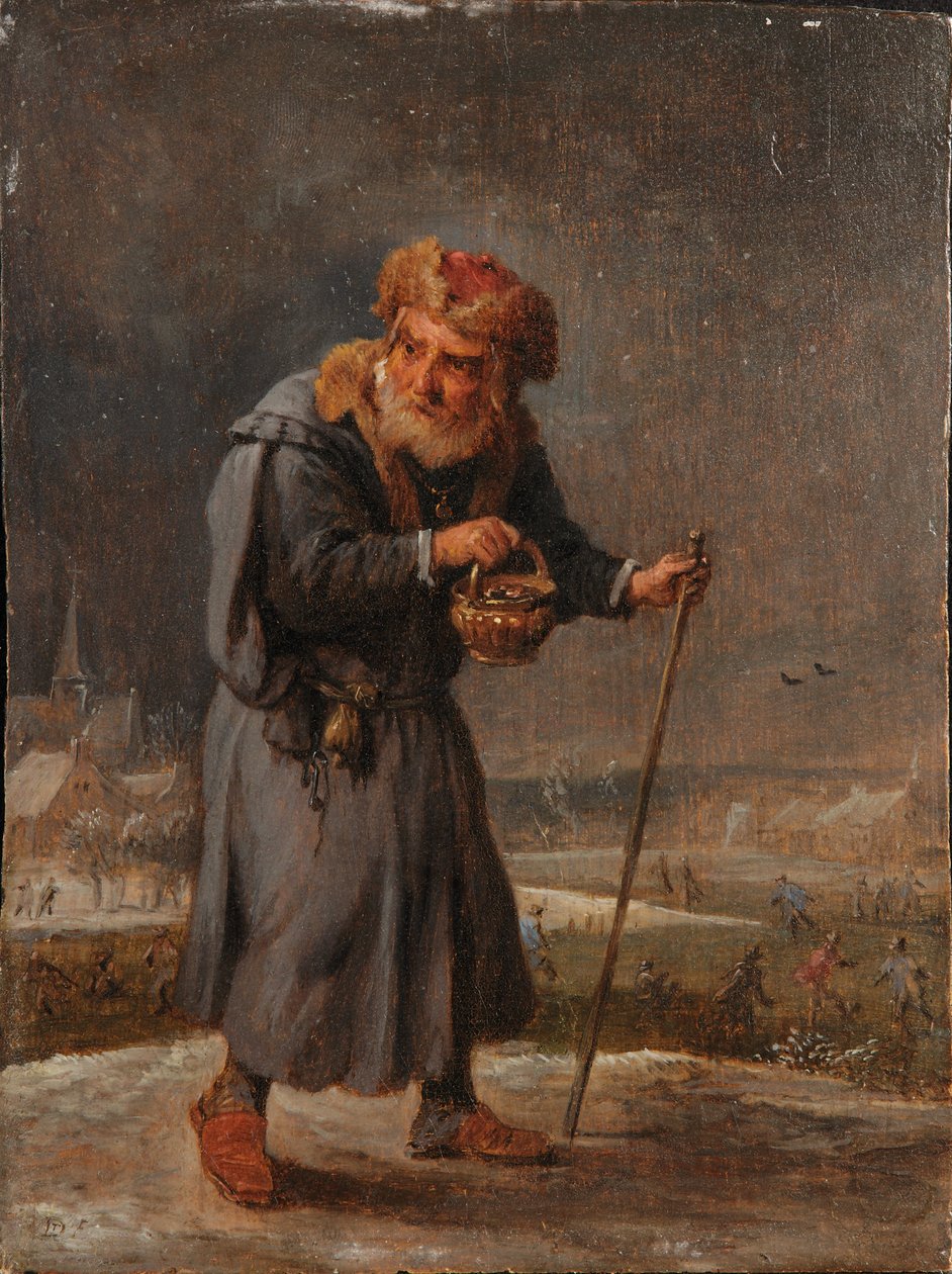 A négy évszak allegóriája: Tél alkotó: David Teniers the Younger
