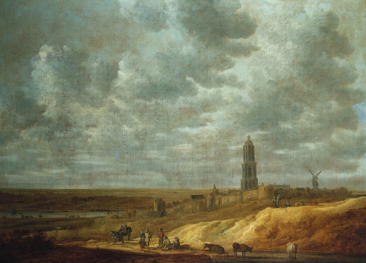 Parasztok lakomáznak és táncolnak Drij Toren közelében alkotó: David Teniers the Younger