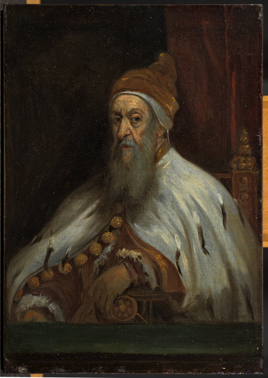 Egy dózse portréja (Jacopo Tintoretto nyomán (tulajdonos)) alkotó: David Teniers the Younger