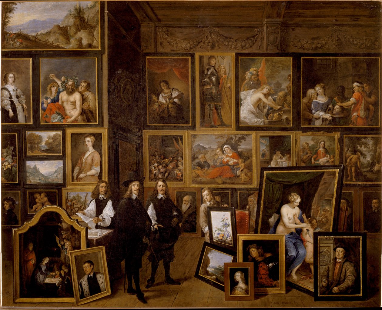 Lipót Vilmos főherceg művészeti gyűjteménye Brüsszelben (Festészet alkotó: David Teniers the Younger