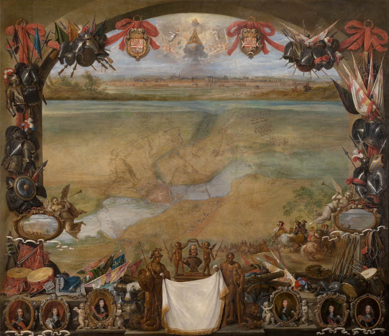Valenciennes városa alkotó: David the Younger Teniers