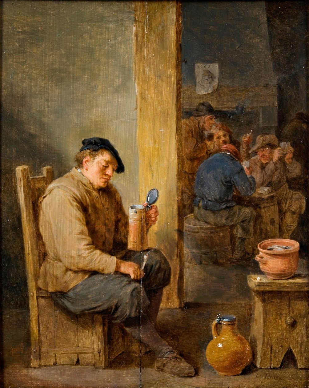 Az üres bögre alkotó: David the Younger Teniers