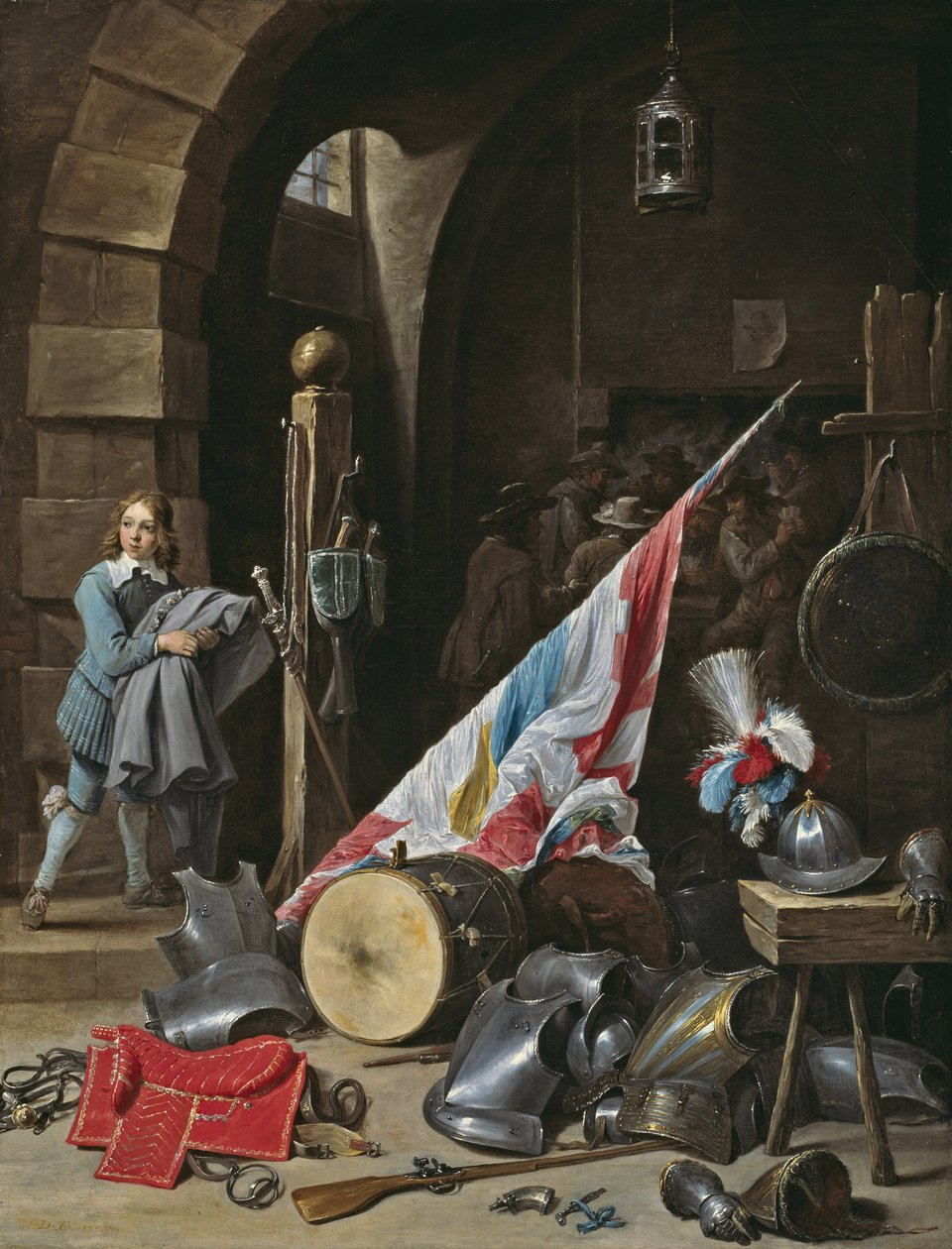 Az őrház, 1640-50 alkotó: David Teniers the Younger