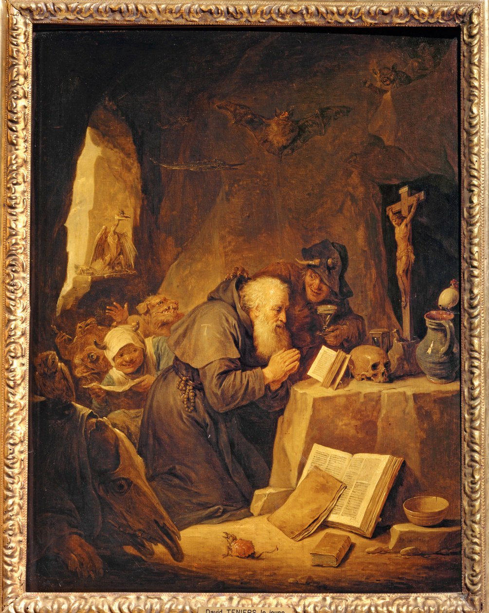 Szent Antal kísértése ... alkotó: David the Younger Teniers