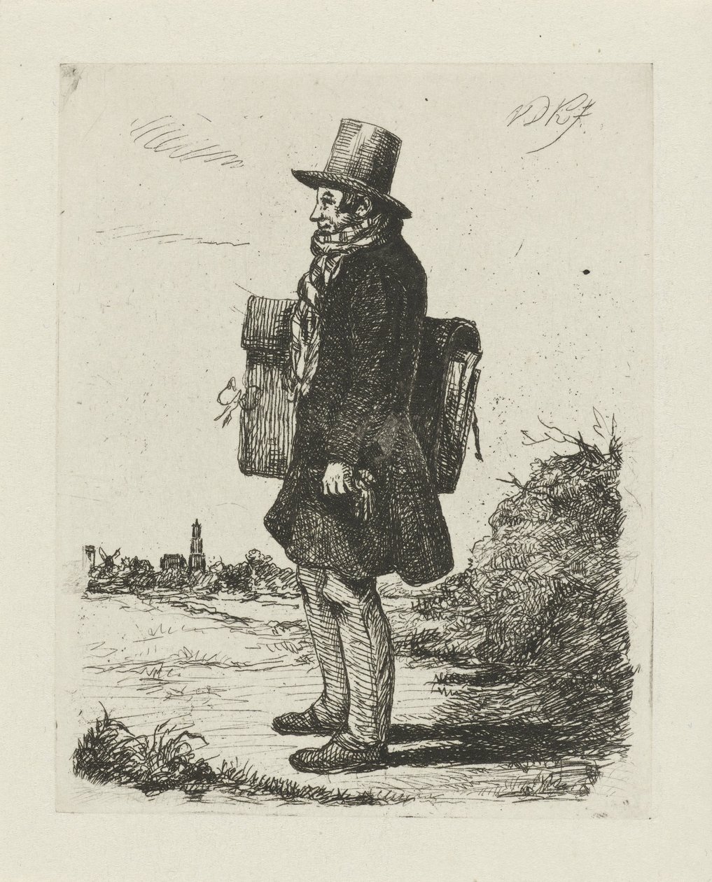 Hermanus Jan Hendrik Rijkelijkhuizen portréja alkotó: David van der Kellen
