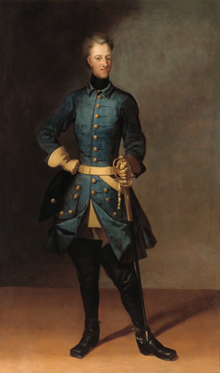 XII. Károly (1682-1718), Svédország királya alkotó: David von Krafft