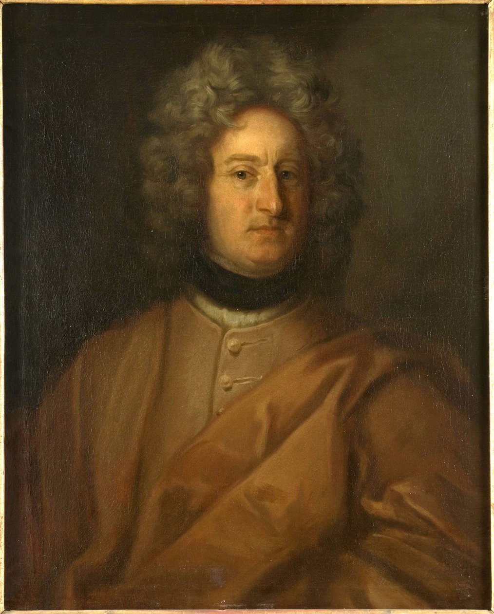 Christopher Polhammar (Pohlem), tudós, feltaláló és ipari szarvasbőr – Christopher Polhem (1661-1751) portréja, készítette: Krafft, David, von (1655-1724). Olajfestmény. Mérete: 78x63,5 cm. Nemzeti Múzeum Stockholm alkotó: David von Krafft