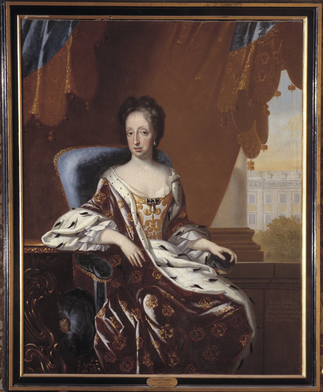 Hedvig Eleonóra, 1636-1715, Holstein-Gottorp hercegnője, Svédország királynője alkotó: David von Krafft