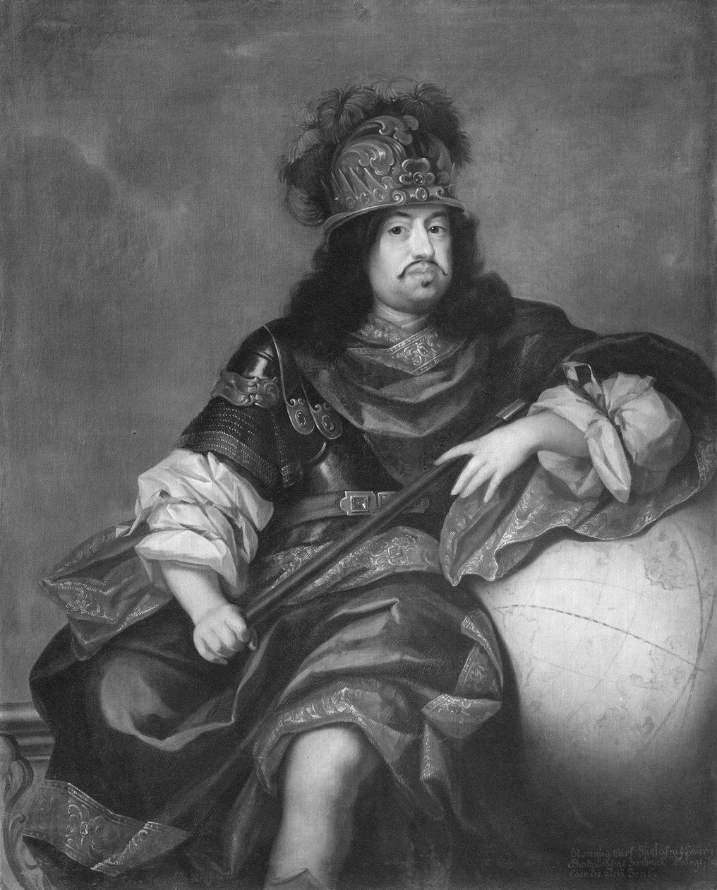 X. Károly Gusztáv, 1622-1660, Svédország királya, zweibrückeni pfalzgróf alkotó: David von Krafft