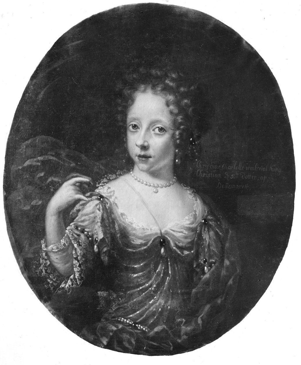 Kristina Charlotta, 1679-1689, dán hercegnő alkotó: David von Krafft