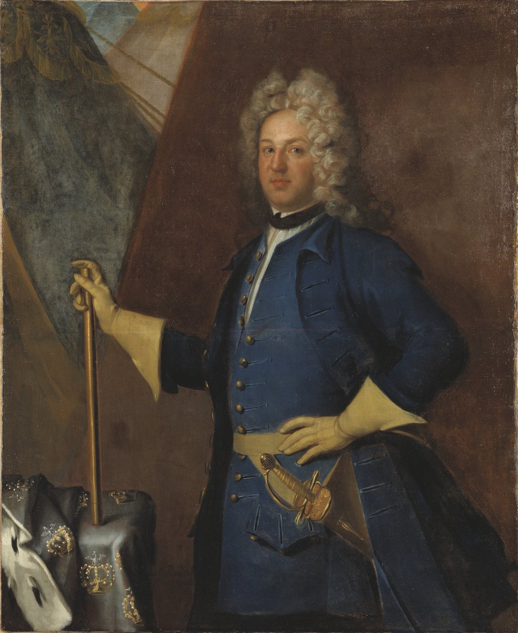 I. Leszczynski Stanislaw (1677-1766), lengyel király alkotó: David von Krafft