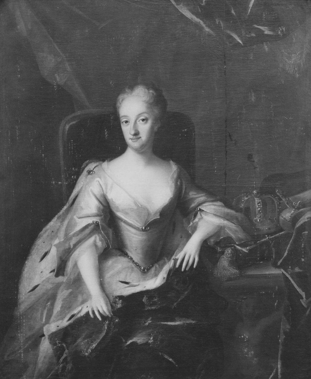 Ifjabb Ulrika Eleonóra, 1688-1741, Svédország királynője alkotó: David von Krafft