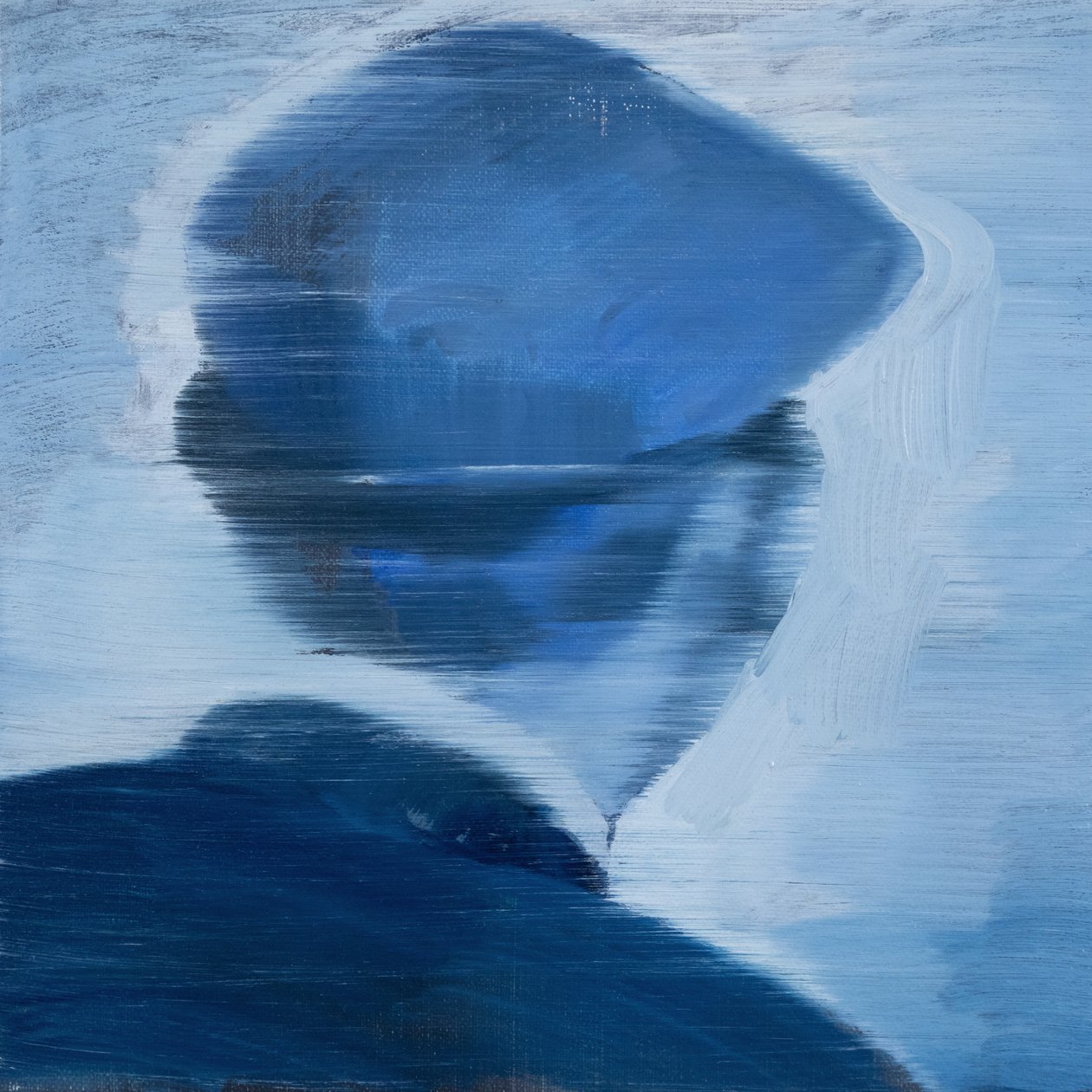 Robert Filliou 6, 2017 (olaj, vászon) alkotó: Davis Lisboa