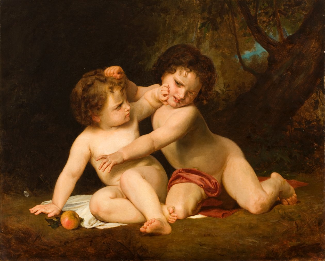 Háború (The First Discord), William Adolphe Bouguereau után, 1877-89 alkotó: De Scott Evans