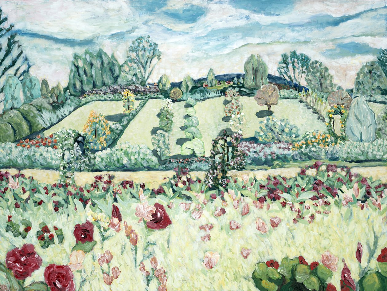 Giverny, 2017 (akril, vászon) alkotó: Deborah Eve Alastra