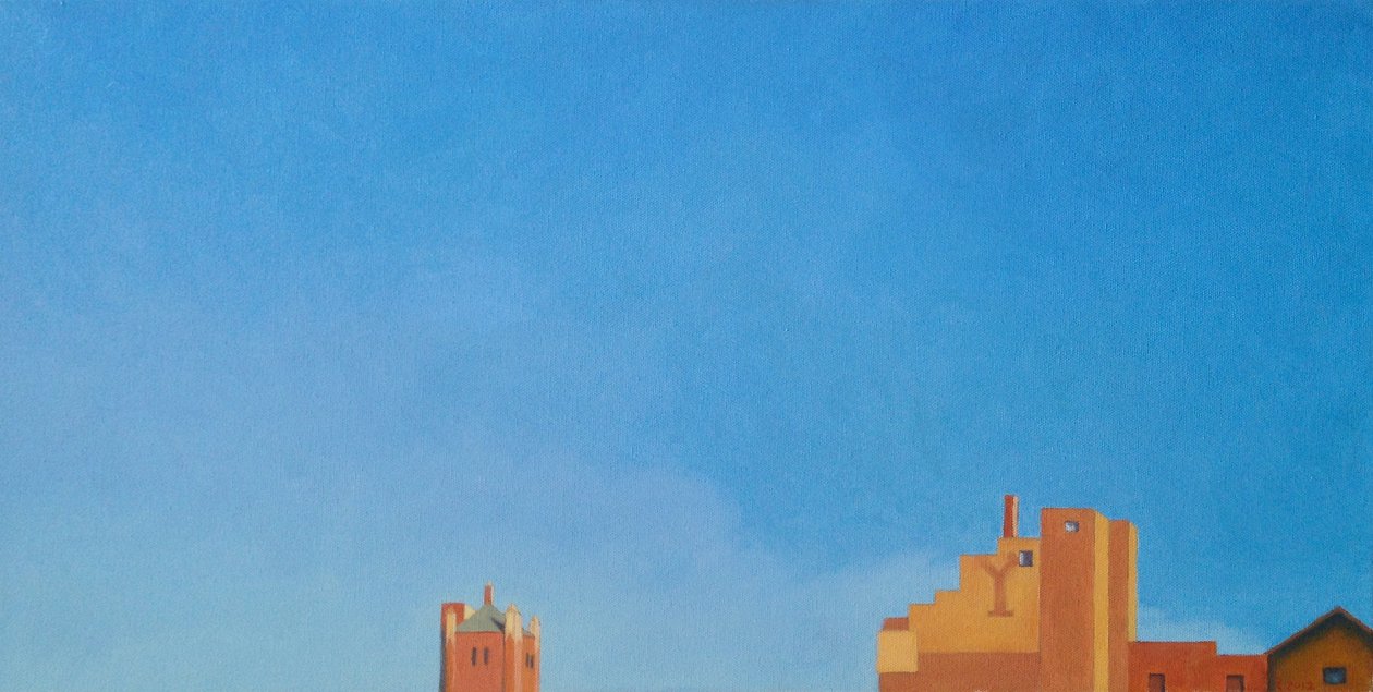 Brooklyn Fort Greene Sky, 2012 (olaj, vászon) alkotó: Deborah Stevenson