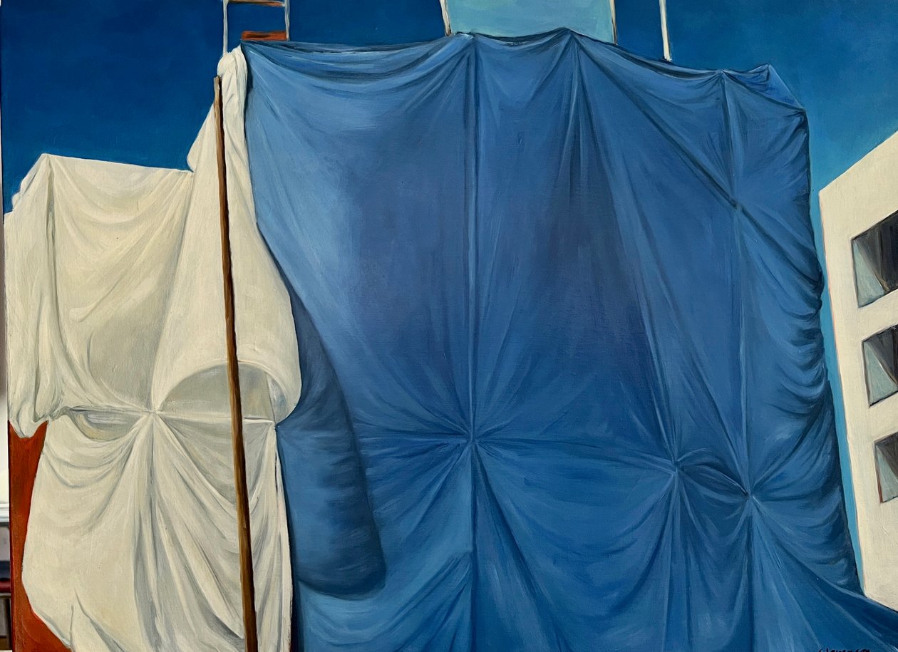 Draped On Fifth, 2003 (festmény) alkotó: Deborah Stevenson
