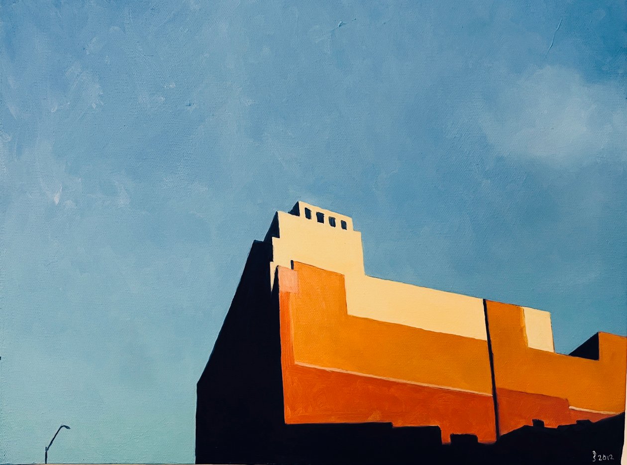 In The Navy Yard, 2012 (olaj, vászon) alkotó: Deborah Stevenson