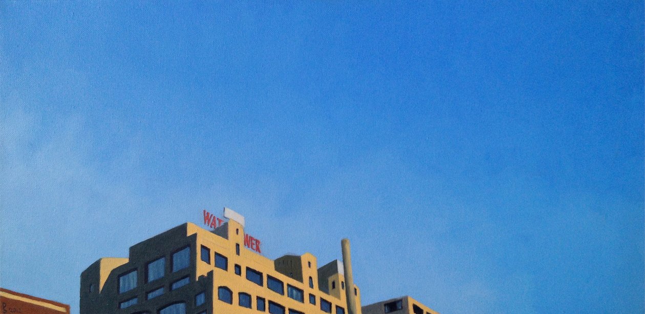 Őrtorony, 2012 (olaj, vászon) alkotó: Deborah Stevenson