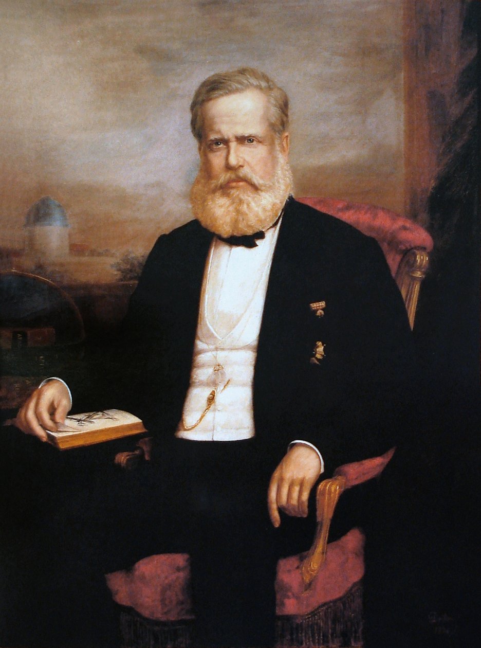 Dom Pedro arcképe II alkotó: Delfim da Camara