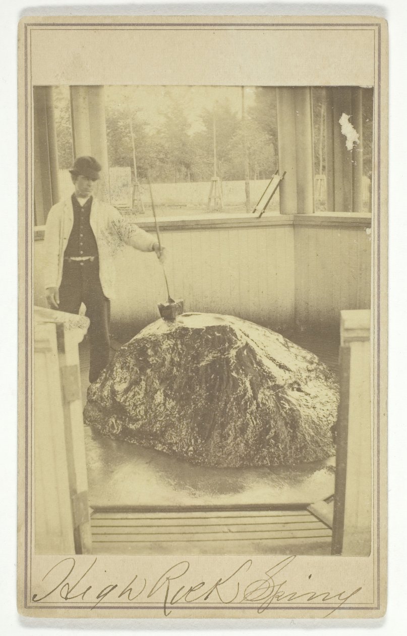 High Rock Spring, c. 1865. alkotó: Deloss Barnum