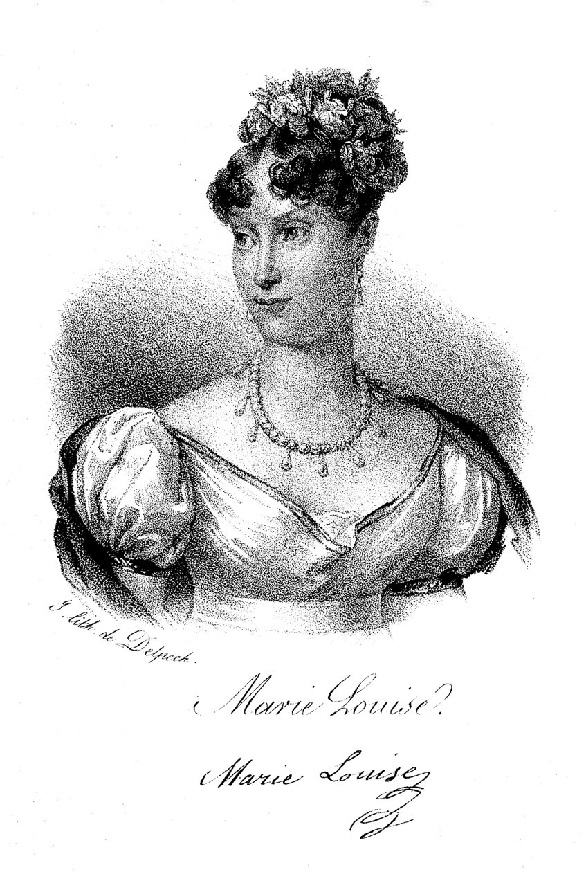 Marie-Louise, a franciák császárnéja, 1830 alkotó: Delpech