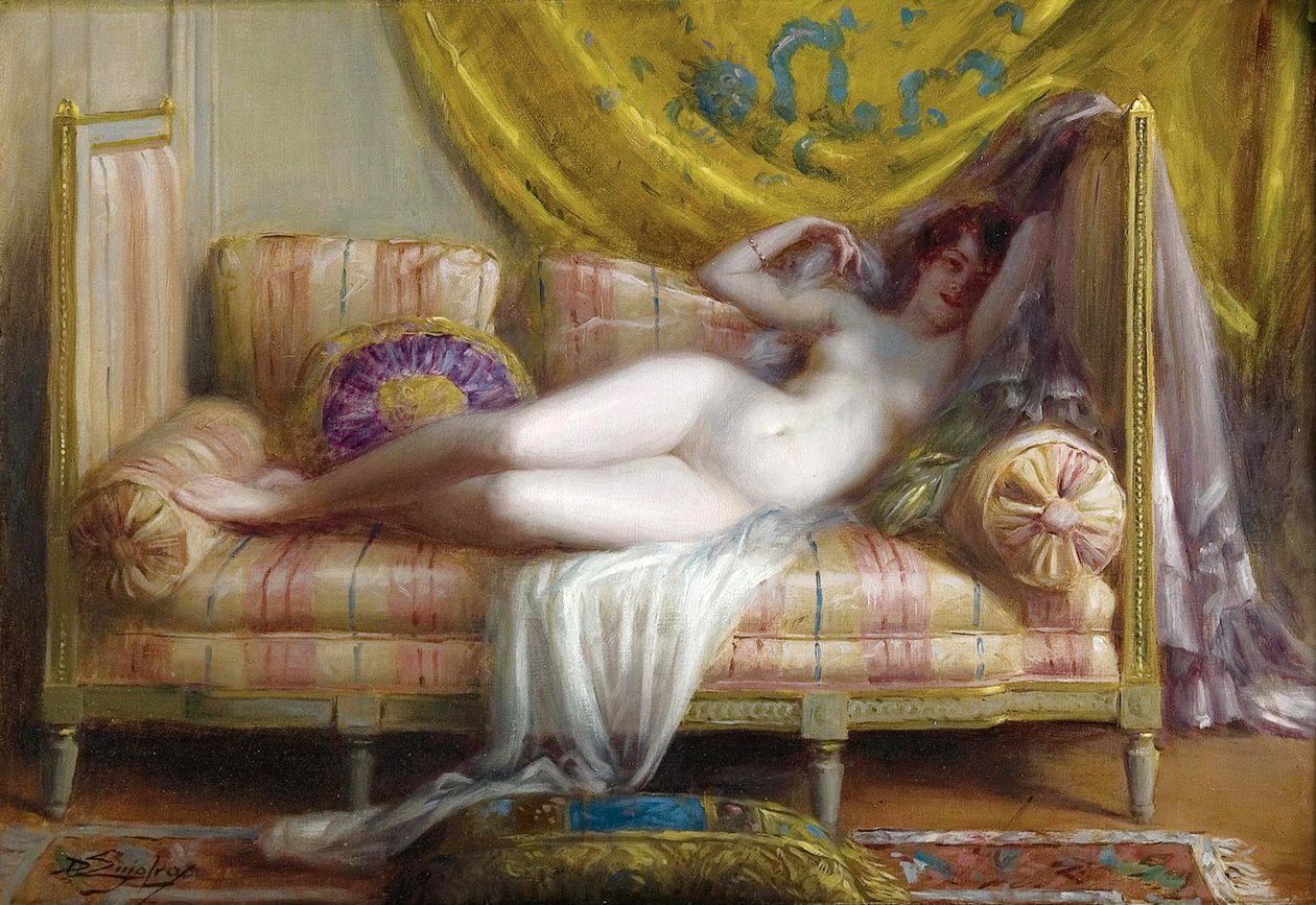 Odaliszk alkotó: Delphin Enjolras