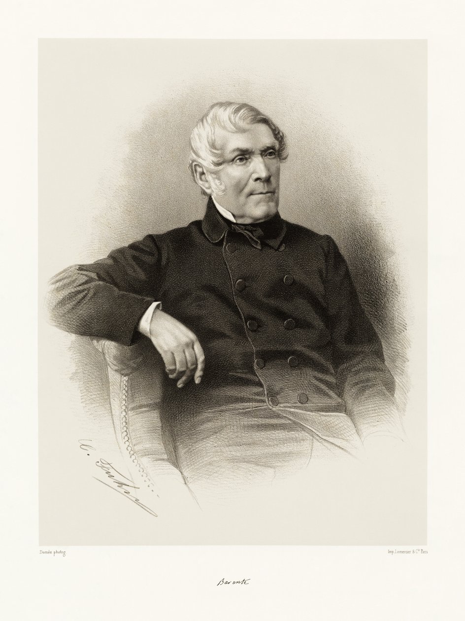 Amable Guillaume Prosper Brugière, Baron de Barante, 1865-66 alkotó: Demee