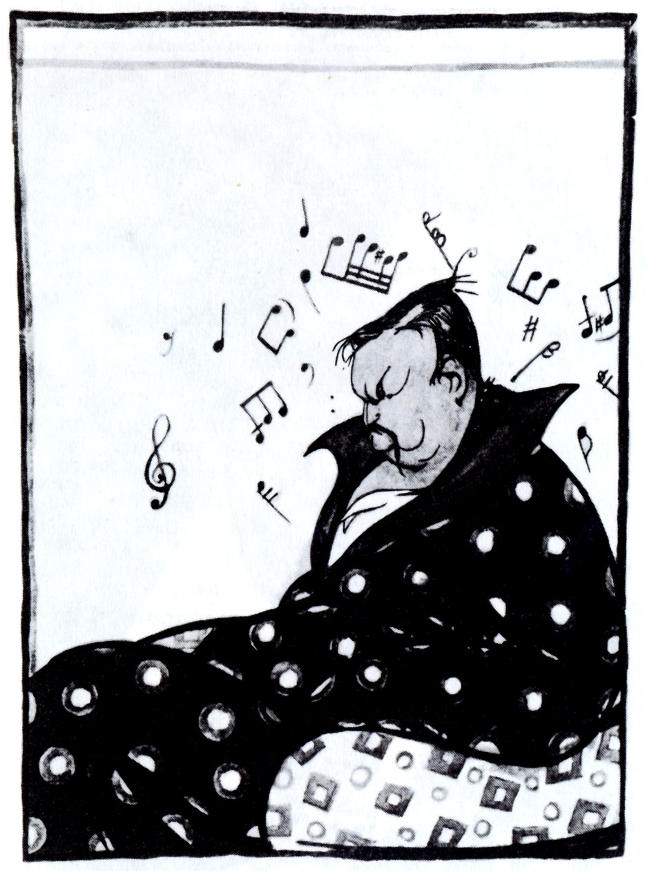 Alexander Glazunov zeneszerző 1865-1936, 1915 alkotó: Deni