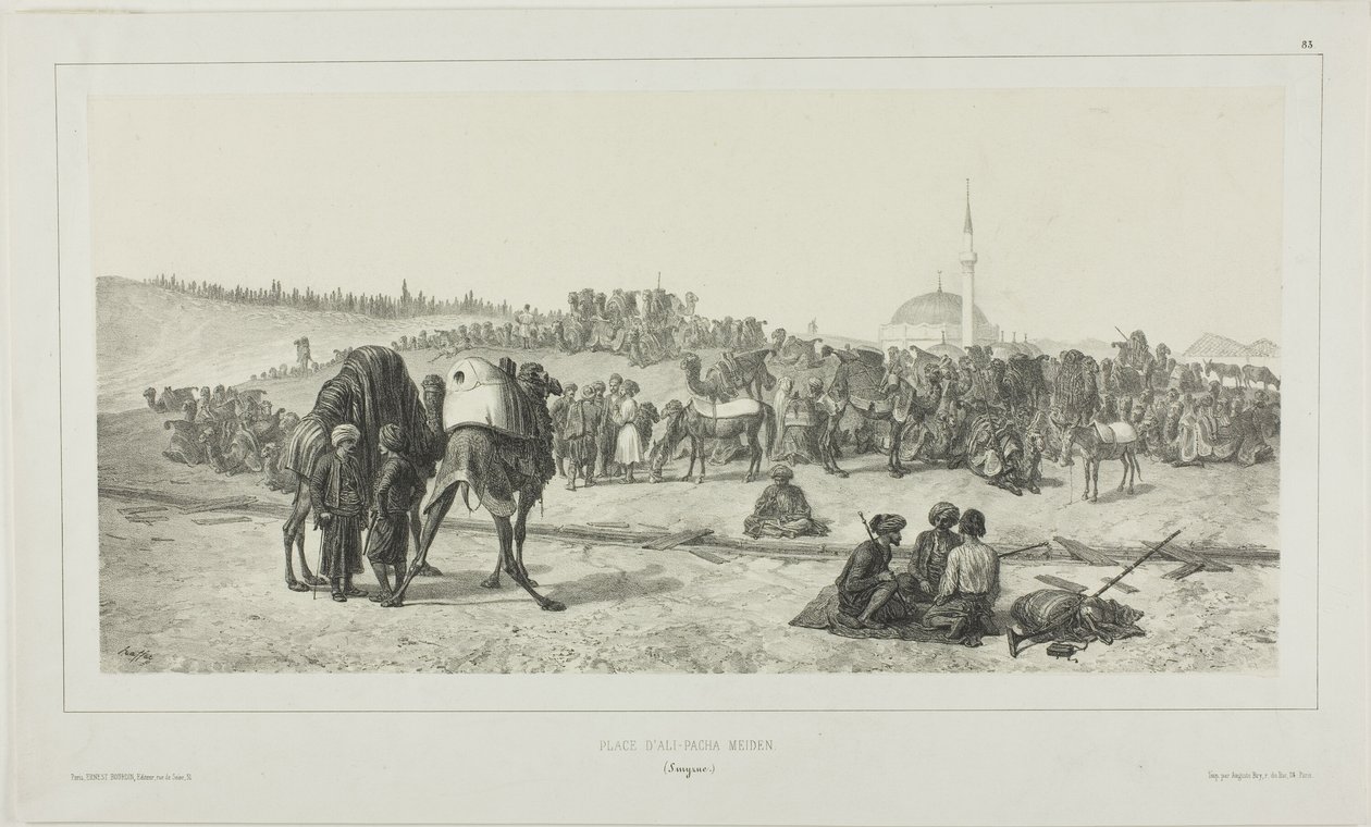 Ali-Pacha Meiden, Szmirna alkotó: Denis Auguste Marie Raffet