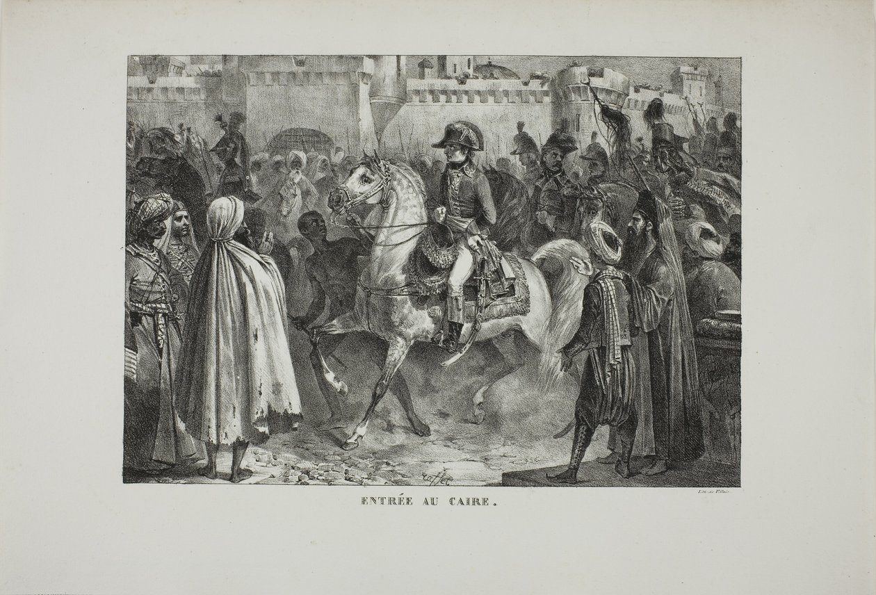Belépés Kairóba alkotó: Denis Auguste Marie Raffet
