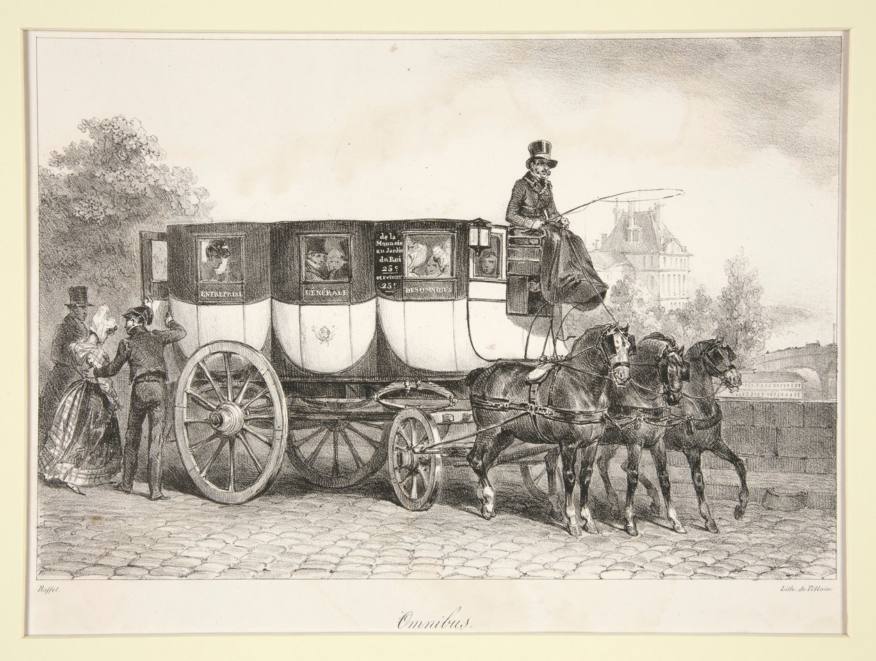 Omnibusz alkotó: Denis Auguste Marie Raffet