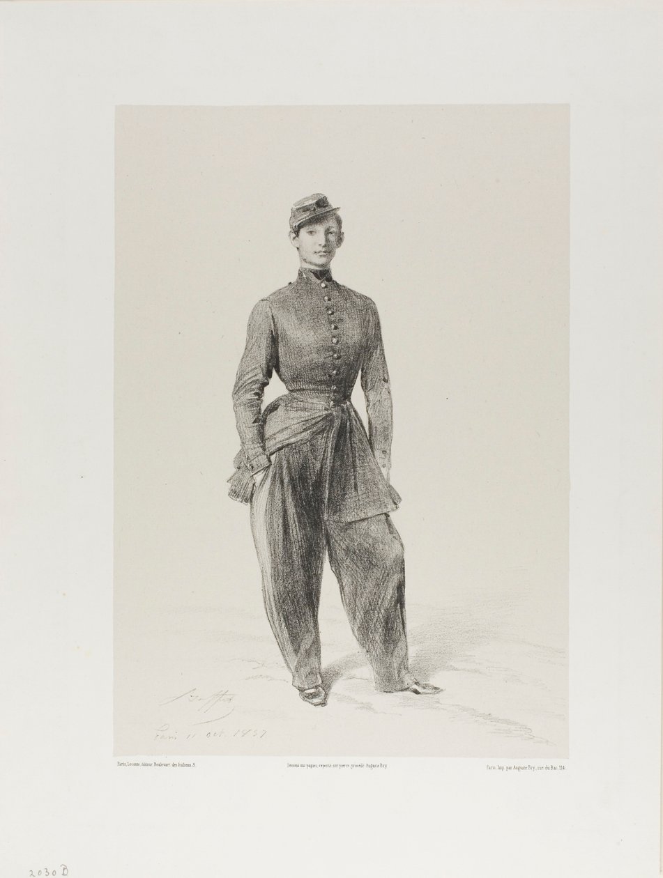 Auguste Raffet portréja alkotó: Denis Auguste Marie Raffet