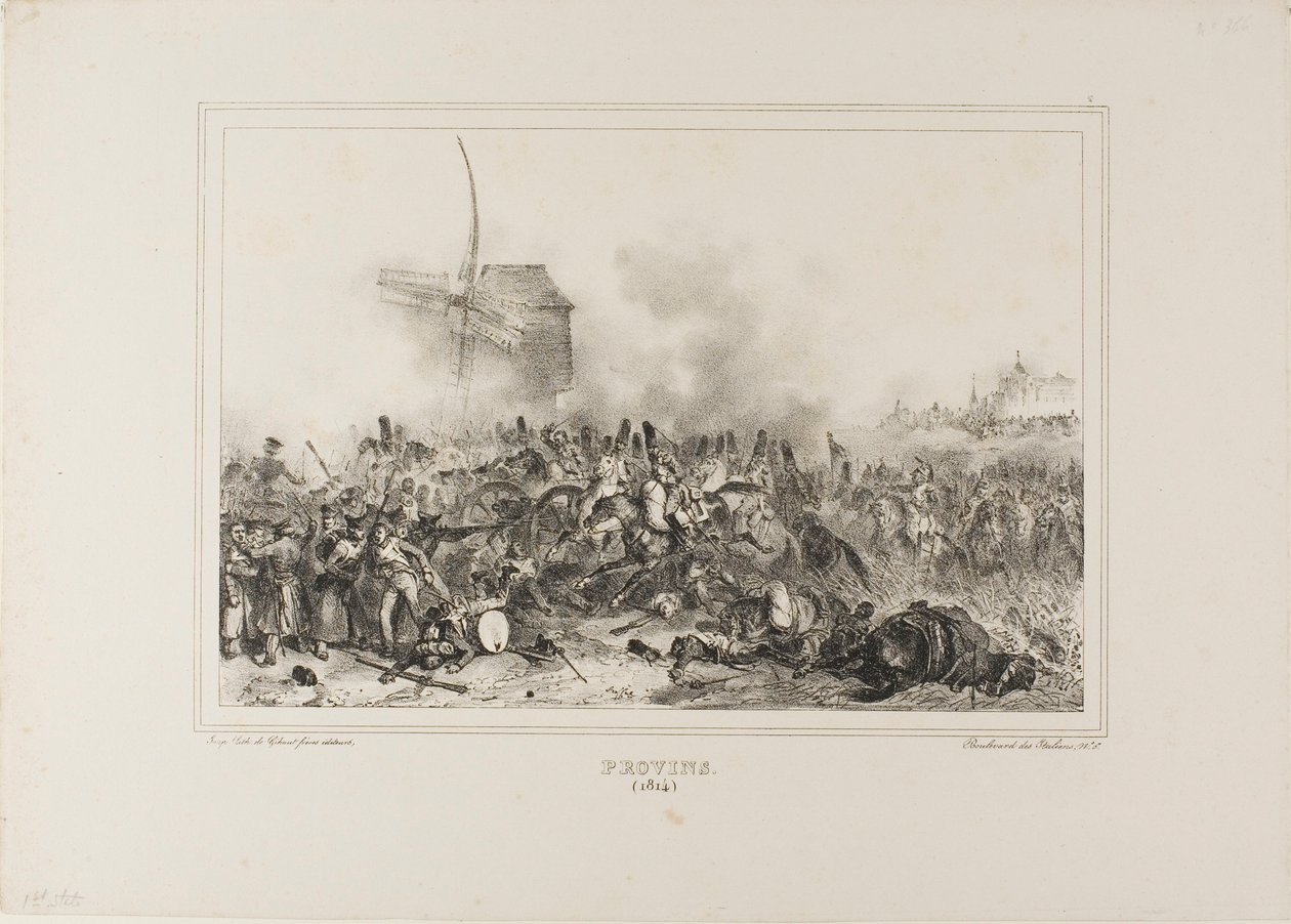 Tartomány 1814 alkotó: Denis Auguste Marie Raffet