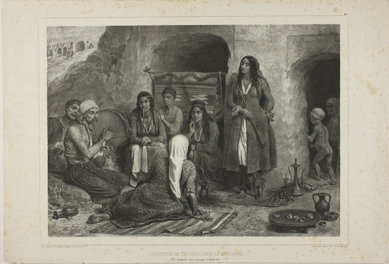 Tsiganes hegyi lakás alkotó: Denis Auguste Marie Raffet