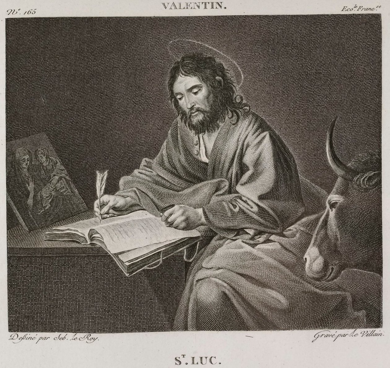 Denis-Sébastien Leroy et Petit - Szent Lukács, Le Valentin után - 1802-1815 alkotó: Denis Sebastien Leroy