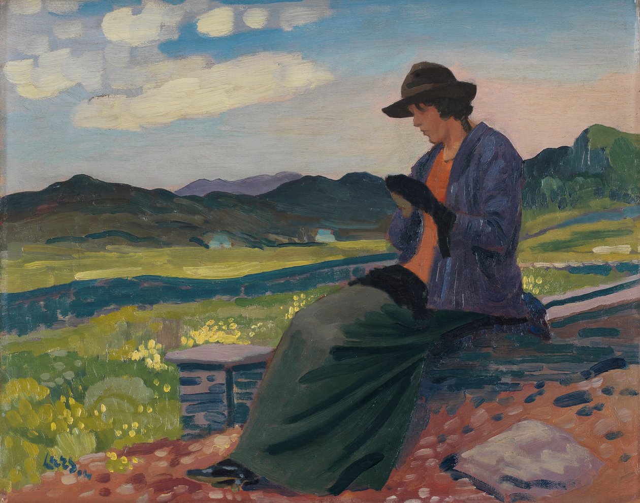 Lyndra Walesben, 1910-14 alkotó: Derwent Lees