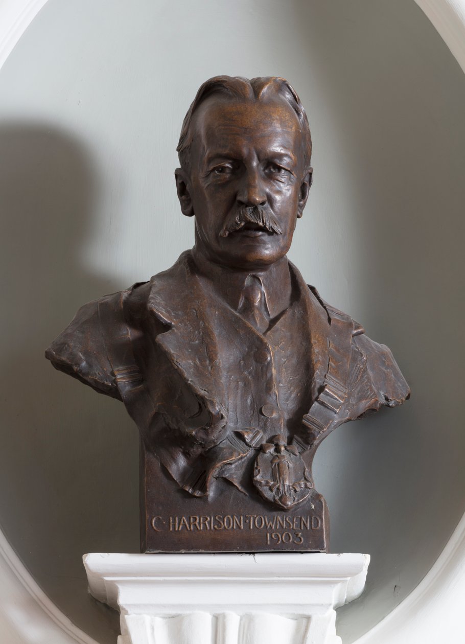 Charles Harrison Townsend szobra alkotó: Derwent F. Wood