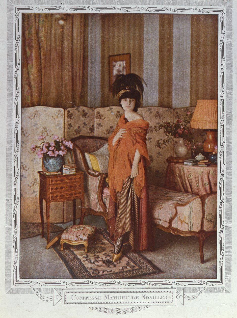 Anna de Noailles grófnő (1876-1933) 1913 alkotó: Marcellin Gilbert Desboutin