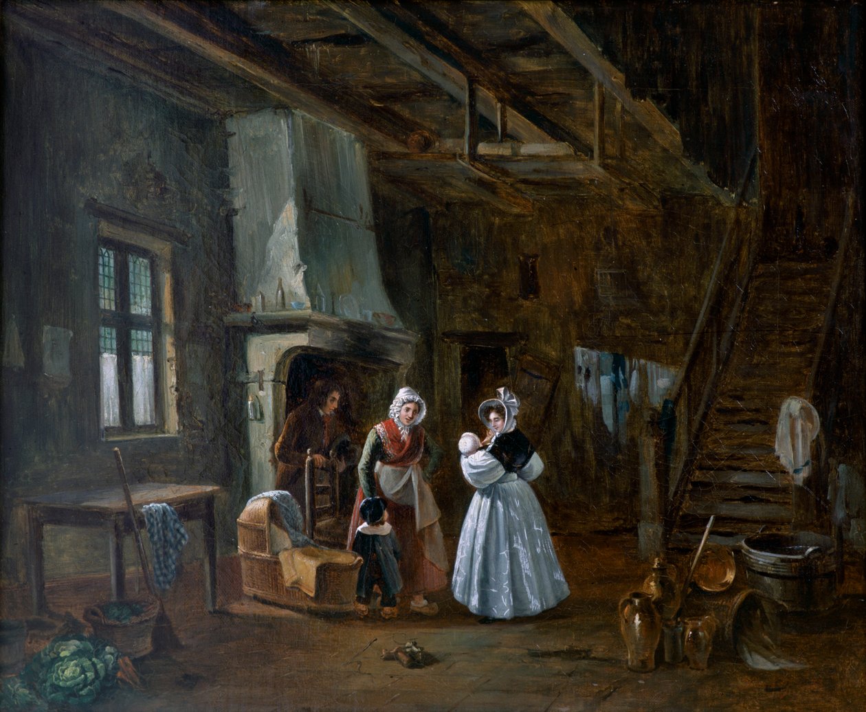 „Belső figurákkal”, 19. század alkotó: Desire Donny