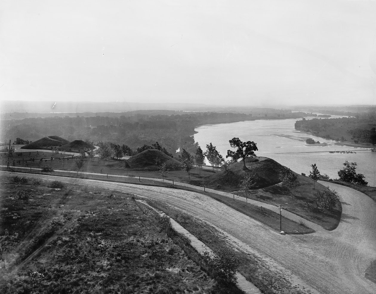 Indian Mound Park, St. Paul, Minnesota, 1898 körül alkotó: Detroit Publishing Co.